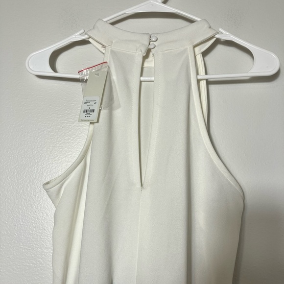 NEW!!! Francesca’s Julissan Jumpsuit Sz Large Beach Casual Halter Neck - Picture 5 of 9